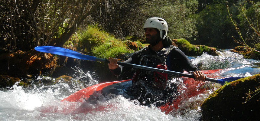 Aguas bravas en el Alto Tajo