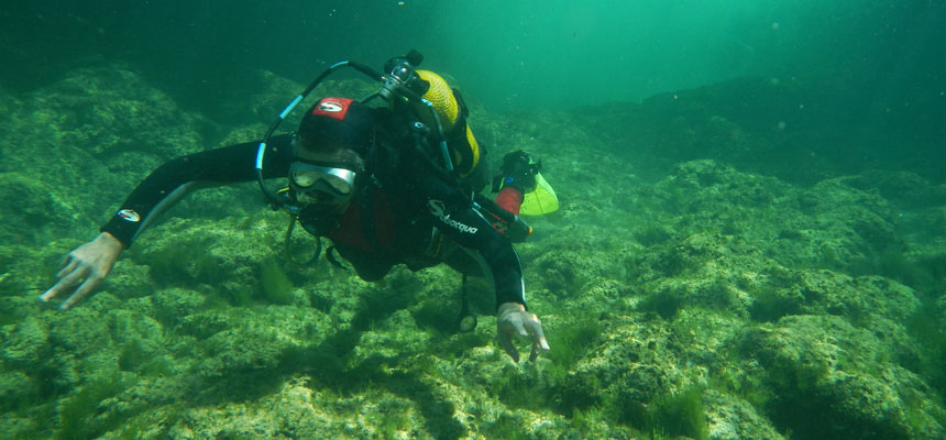 Bautizo e inmesiones de buceo de altura