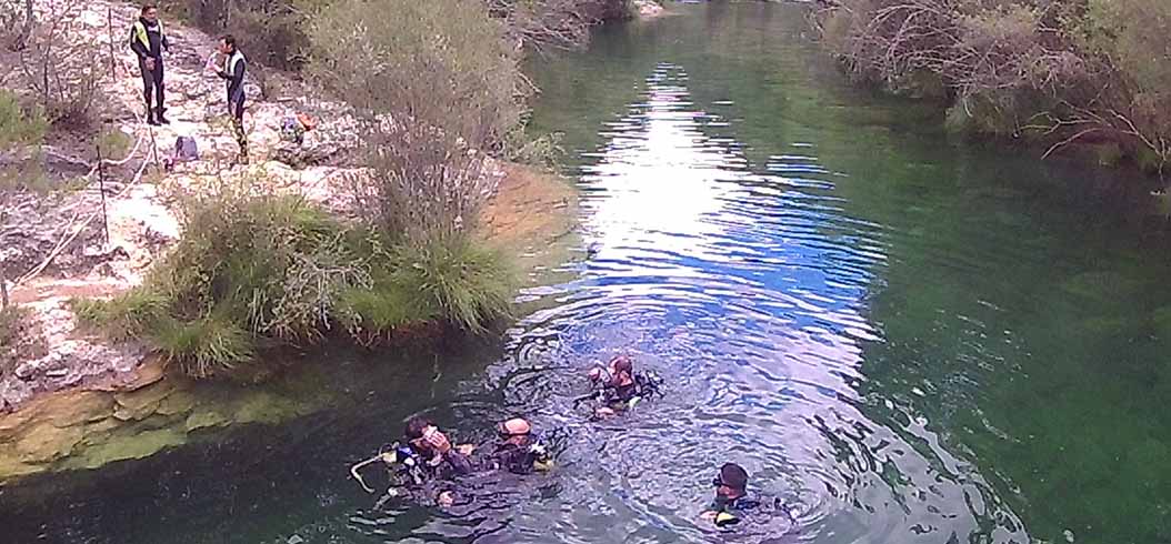 Buceo de altura en el Alto Tajo