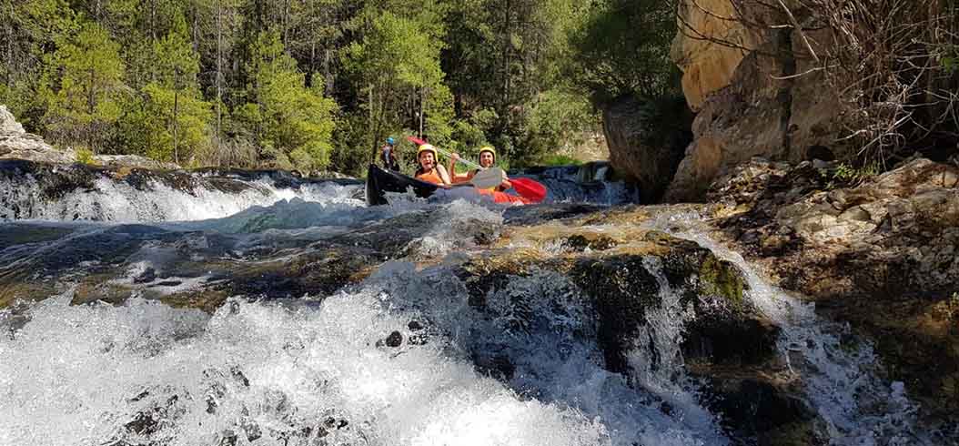 Canorafting en el Alto Tajo