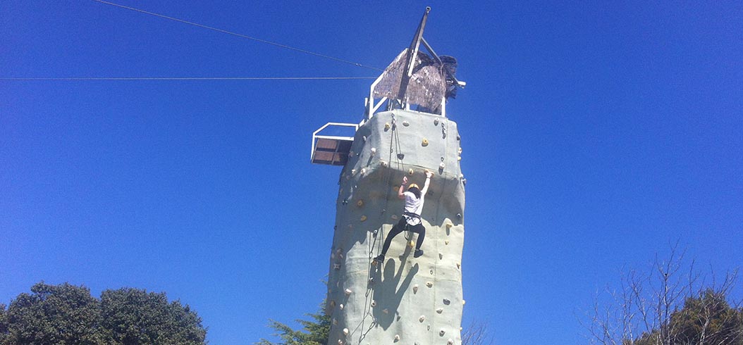 Rocódromo y escalada en Rascafría, Madrid